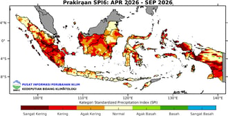 Prediksi SPI April 2025-September 2026