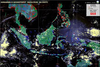 Himawari-9 Geohotspot