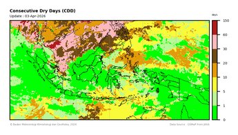 GSMaP Consecutive Dry Days
