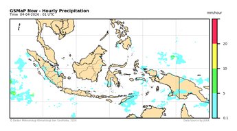 GSMaP Rainrate Hourly