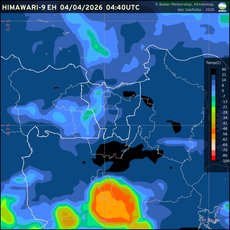 Himawari-9 Enhanced Jabodetabek