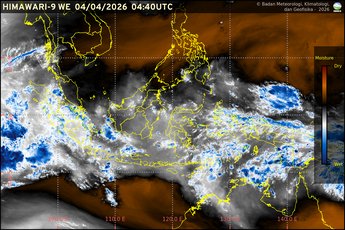Himawari-9 Water Vapor Enhanced