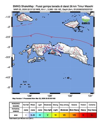 Gempa Bumi Terkini