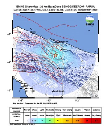 Gempa Bumi Terkini