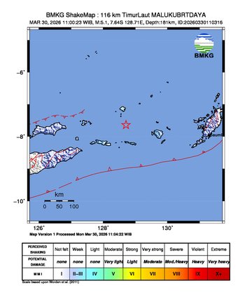 Gempa Bumi Terkini