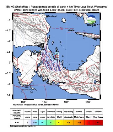 Gempa Bumi Terkini