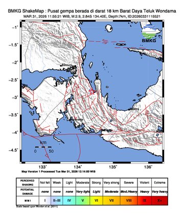 Gempa Bumi Terkini