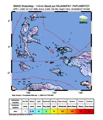 Gempa Bumi Terkini
