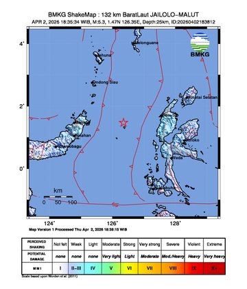 Gempa Bumi Terkini