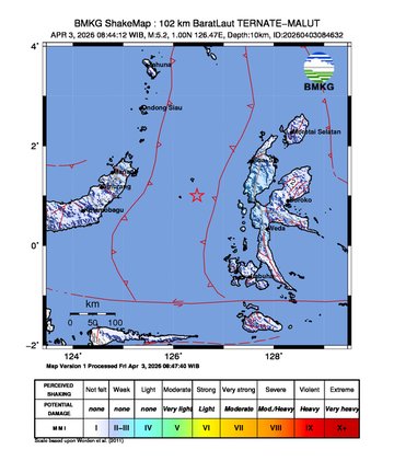 Gempa Bumi Terkini