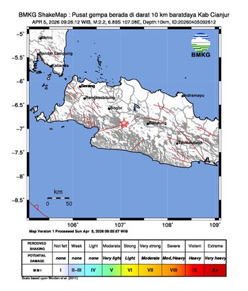 Gempa Bumi Terkini
