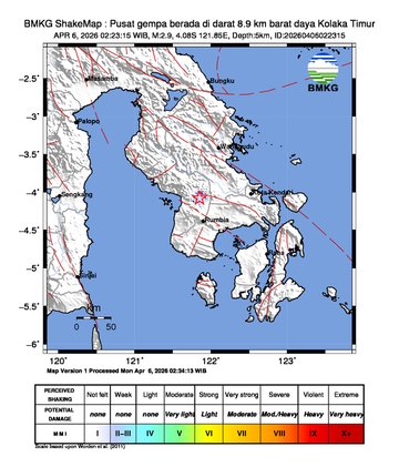 Gempa Bumi Terkini