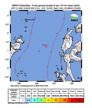 Gempa Bumi Terkini