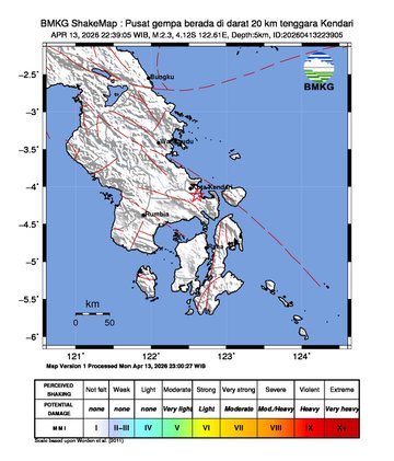 Gempa Bumi Terkini