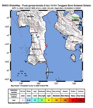 Gempa Bumi Terkini