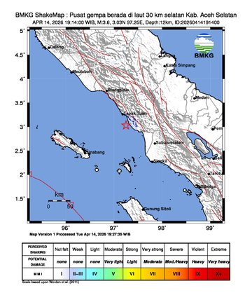Gempa Bumi Terkini