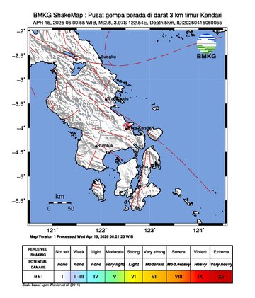 Gempa Bumi Terkini