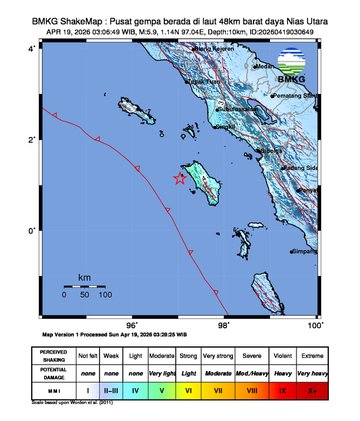 Gempa Bumi Terkini