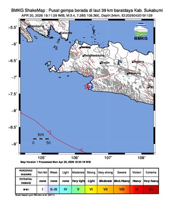 Gempa Bumi Terkini
