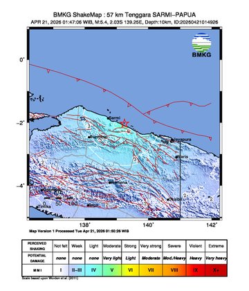 Gempa Bumi Terkini