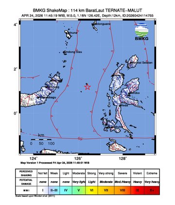 Gempa Bumi Terkini