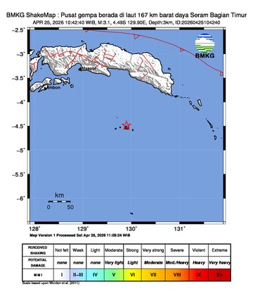 Gempa Bumi Terkini