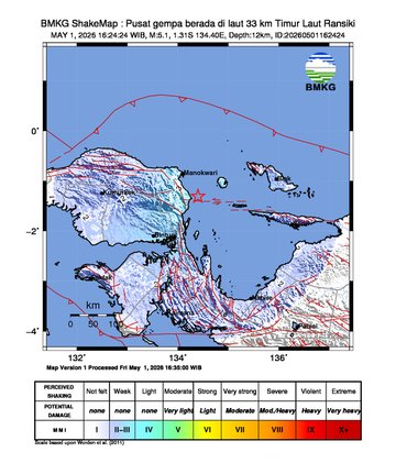 Gempa Bumi Terkini