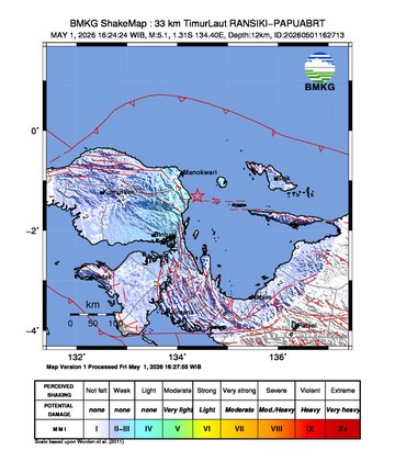 Gempa Bumi Terkini