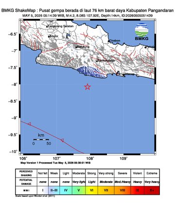 Gempa Bumi Terkini