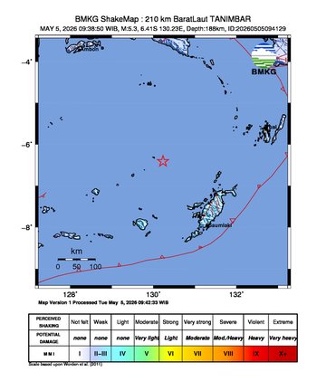 Gempa Bumi Terkini