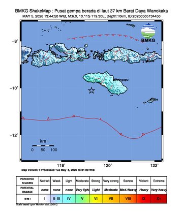 Gempa Bumi Terkini