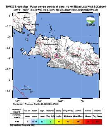 Gempa Bumi Terkini