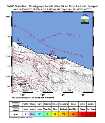 Gempa Bumi Terkini