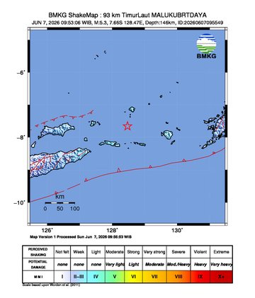 Gempa Bumi Terkini