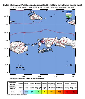Gempa Bumi Terkini