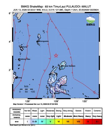 Gempa Bumi Terkini