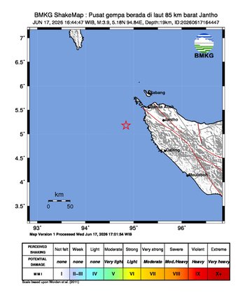 Gempa Bumi Terkini