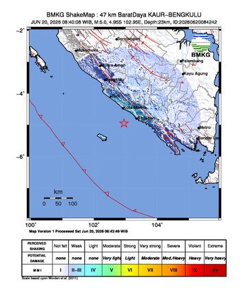 Gempa Bumi Terkini