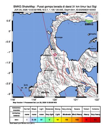 Gempa Bumi Terkini