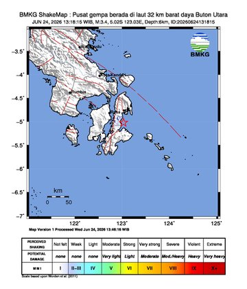 Gempa Bumi Terkini