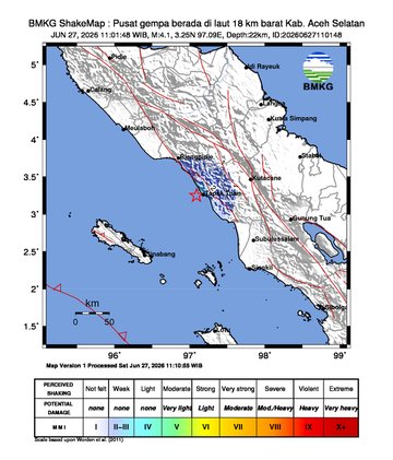 Gempa Bumi Terkini