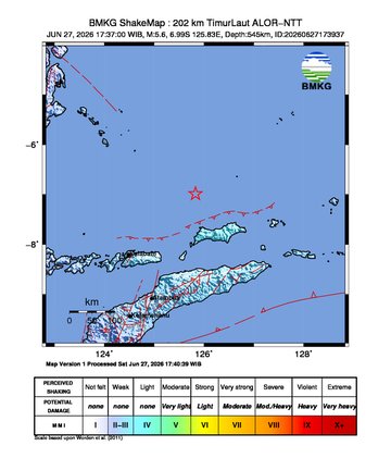 Gempa Bumi Terkini