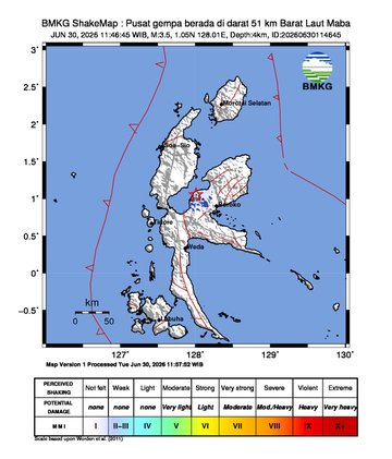 Gempa Bumi Terkini