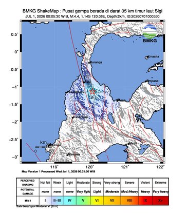 Gempa Bumi Terkini