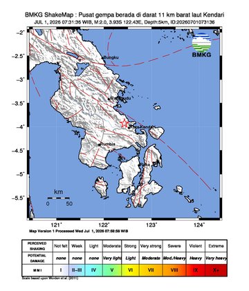 Gempa Bumi Terkini