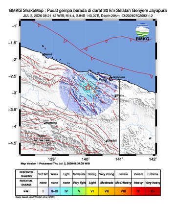 Gempa Bumi Terkini