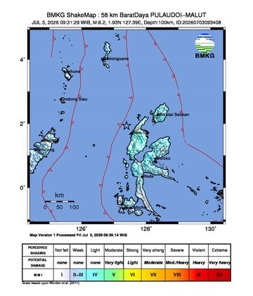 Gempa Bumi Terkini