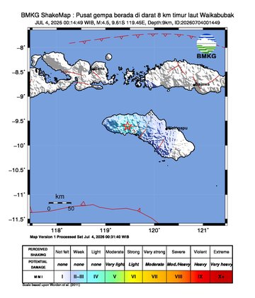 Gempa Bumi Terkini