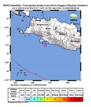 Gempa Bumi Terkini