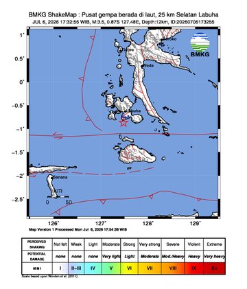 Gempa Bumi Terkini